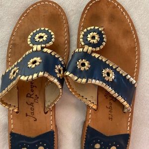 Jack Rogers Nantucket Gold